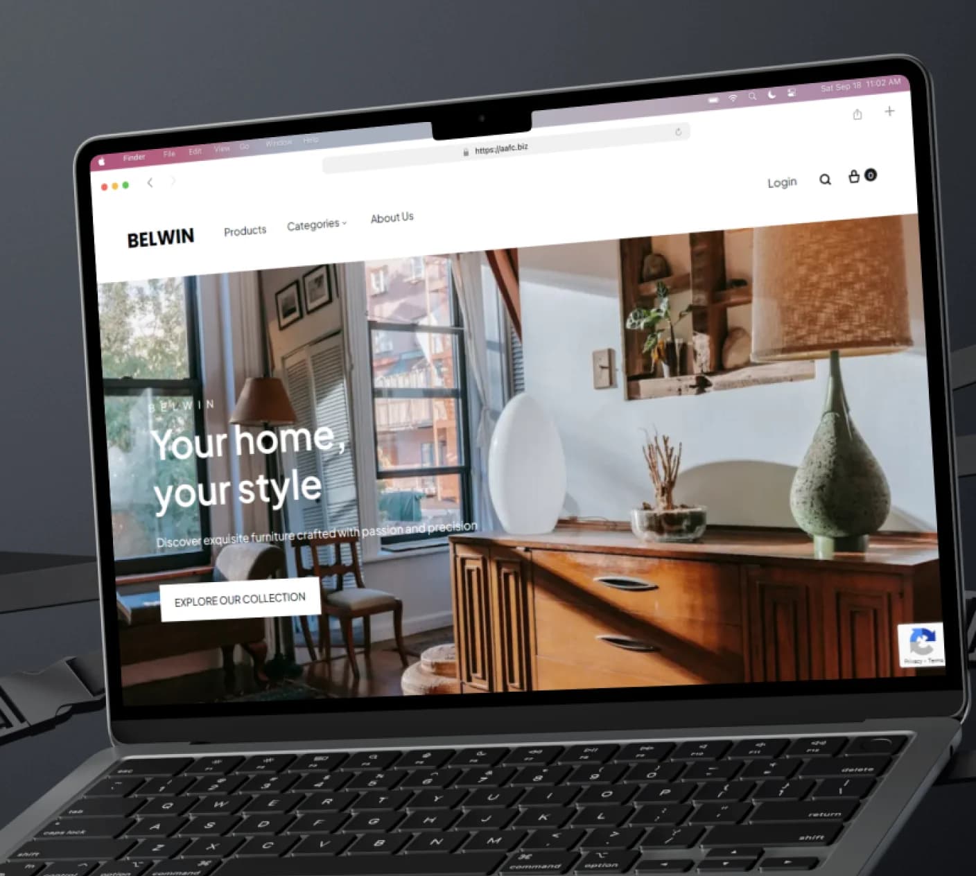 Belwin Furniture project preview
